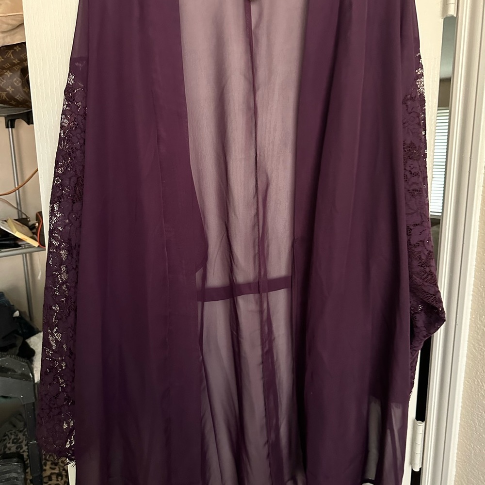Lane Bryant EUC robe